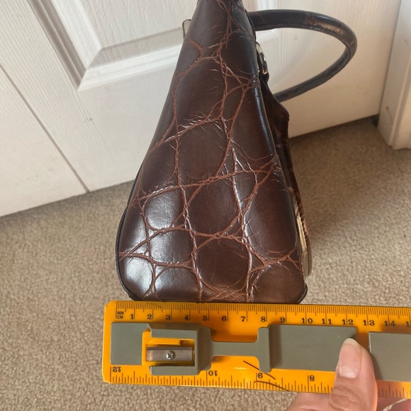 Lanvin brown leather handbag - Picture 7 of 10